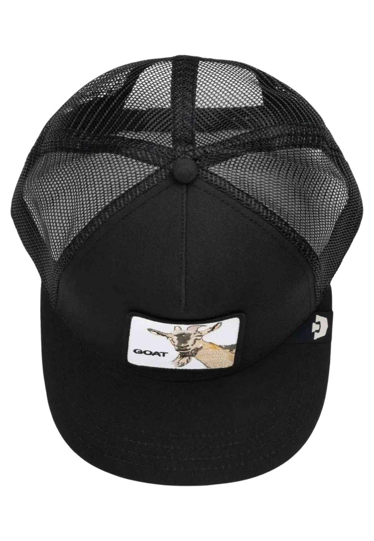 GORRA GOORIN BROS NEGRA CABRA GOAT BEARD TRUCKER CAP
