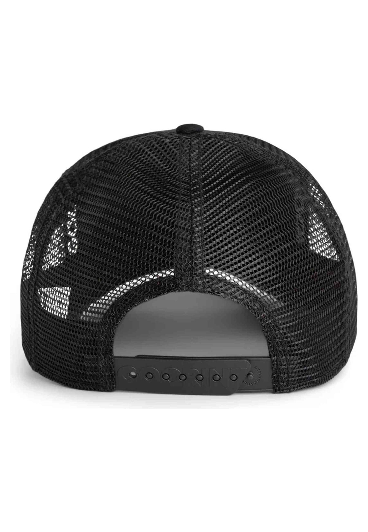 GORRA GOORIN BROS NEGRA CABRA GOAT BEARD TRUCKER CAP