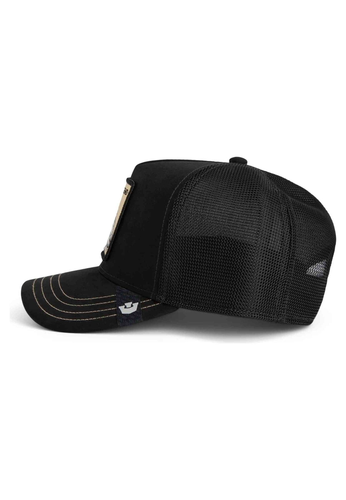 GORRA GOORIN BROS NEGRA CABRA GOLDEN LEGEND TRUCKER CAP