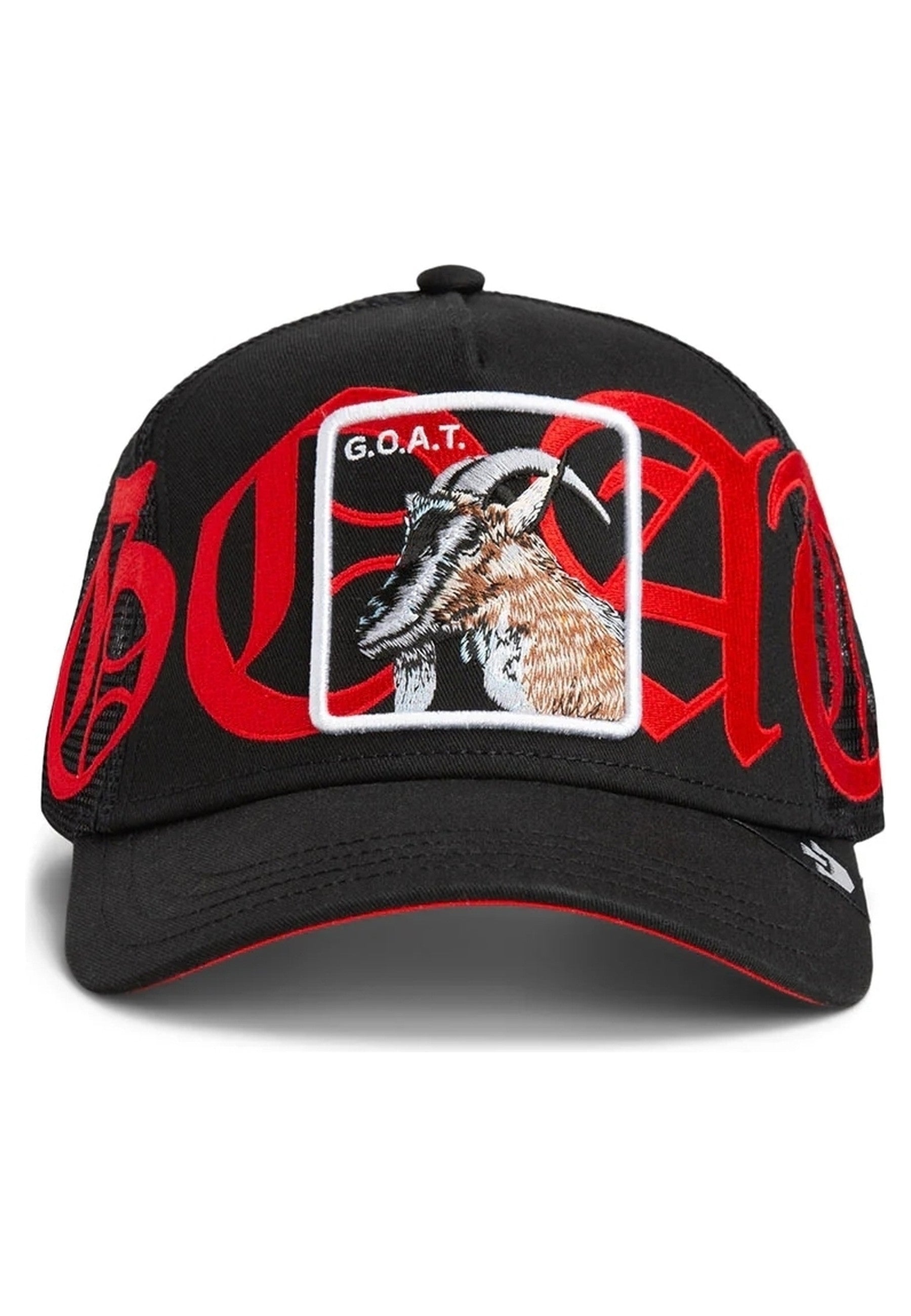 GORRA GOORIN BROS NEGRA CABRA OLD ENGLISH GOAT TRUCKER CAP
