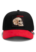 GORRA GOORIN BROS NEGRA CALAVERA CANCELLED SUEDE SKULL TRUCKER CAP
