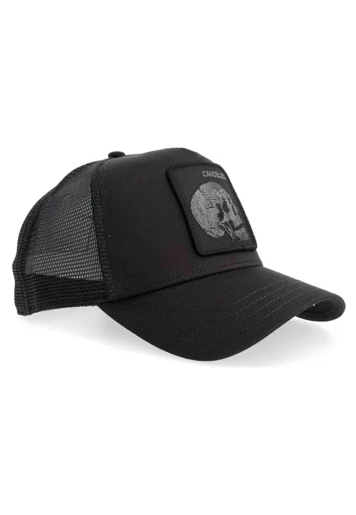 GORRA GOORIN BROS NEGRA CALAVERA TONAL SKULL TRUCKER CAP