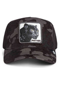 GORRA GOORIN BROS PANTERA CAMO PANTHER TRUCKER NEGRA CAMUFLAJE