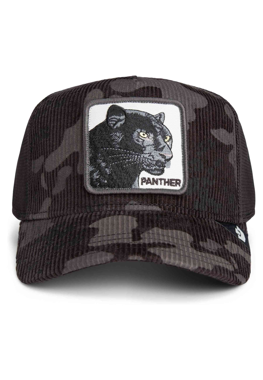 GORRA GOORIN BROS NEGRA CAMUFLAJE PANTHER CAMO TRUCKER CAP