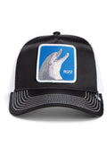 GORRA GOORIN BROS NEGRA DELFIN RIZZKY BIZZNIZZ SATIN TRUCKER CAP