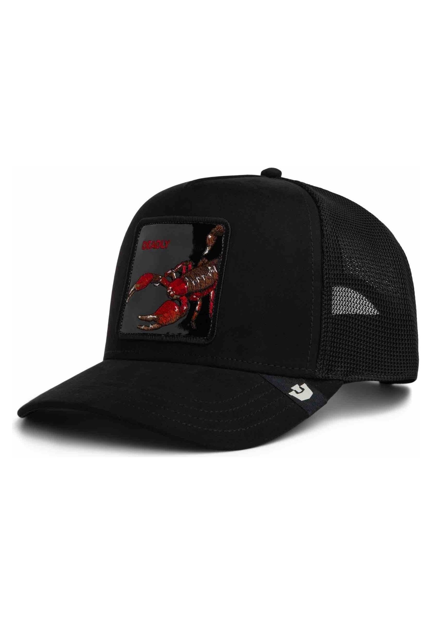 GORRA GOORIN BROS NEGRA ESCORPION BLACK OUT SCORPION TRUCKER CAP