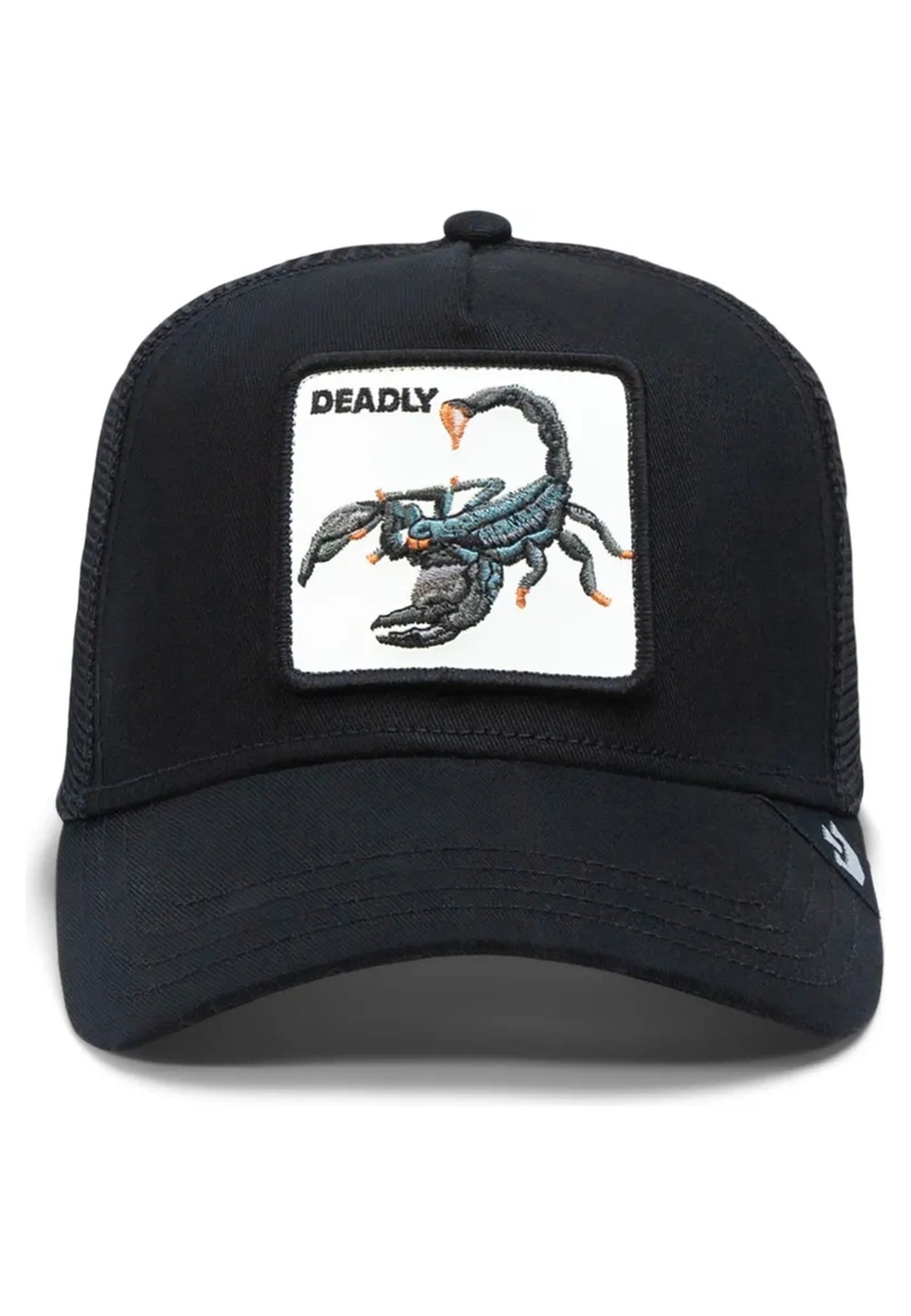 GORRA GOORIN BROS NEGRA ESCORPION DEADLIEST SCORPION TRUCKER CAP