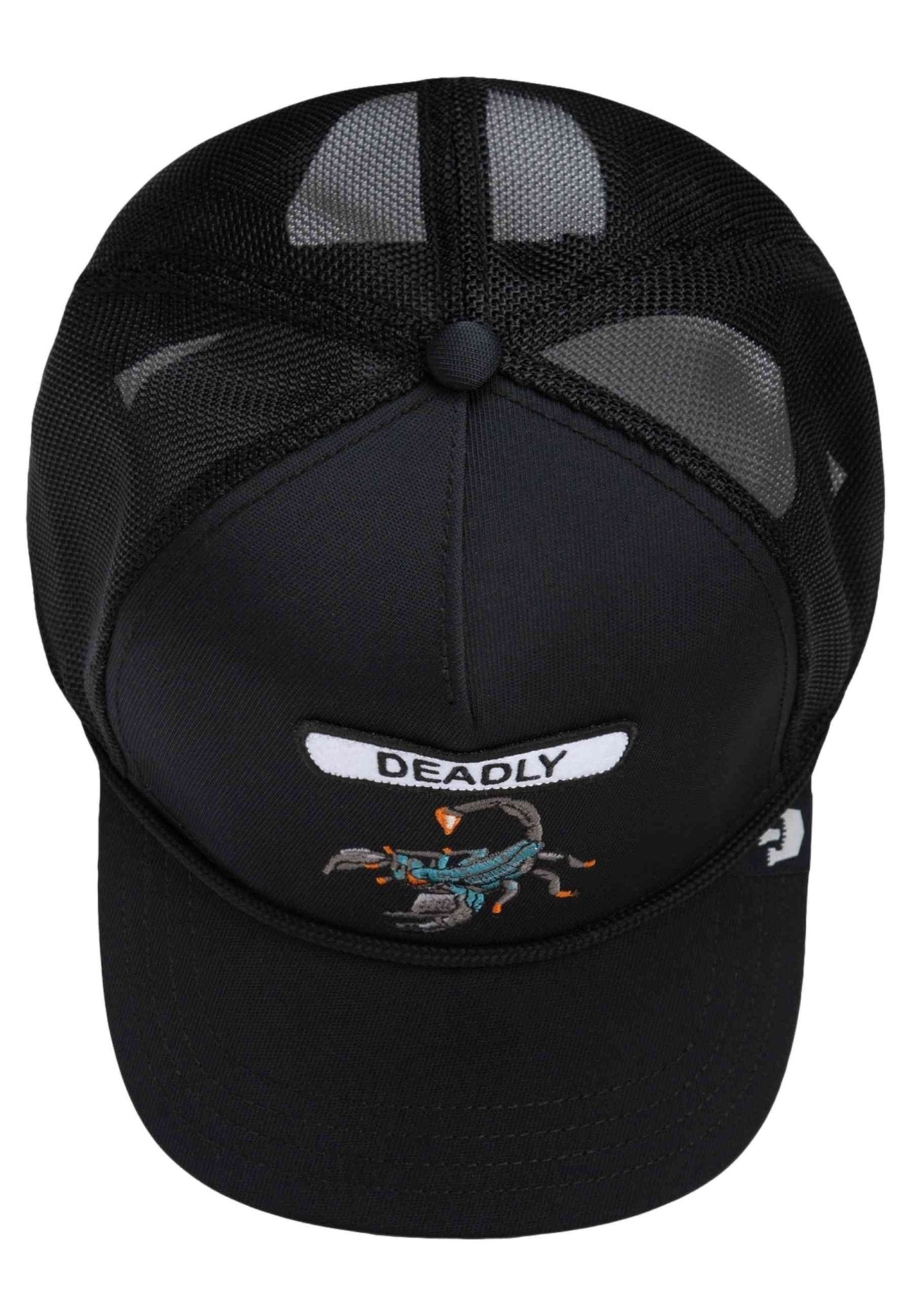GORRA GOORIN BROS NEGRA ESCORPION GB2 DEADLY SCORP TRUCKER CAP - AREA ZERO
