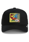 GORRA GOORIN BROS GALLO POP ART ROOSTER TRUCKER NEGRA