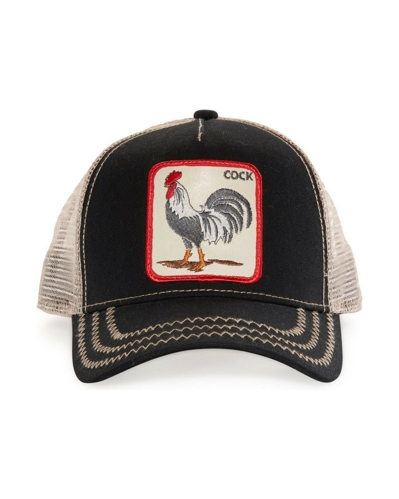GORRA GOORIN BROS NEGRA GALLO THE COCK - AREA ZERO