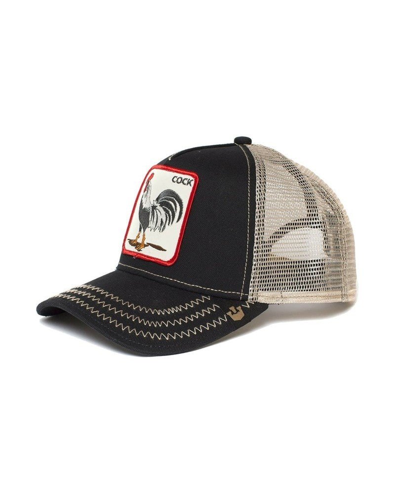 GORRA GOORIN BROS NEGRA GALLO THE COCK - AREA ZERO