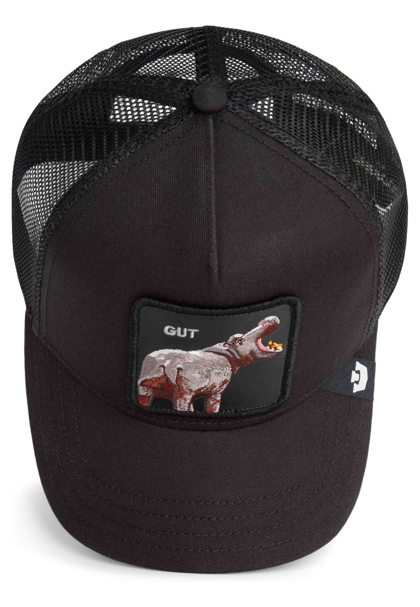 GORRA GOORIN BROS NEGRA HIPOPOTAMO GUT HIPO TRUCKER CAP - AREA ZERO