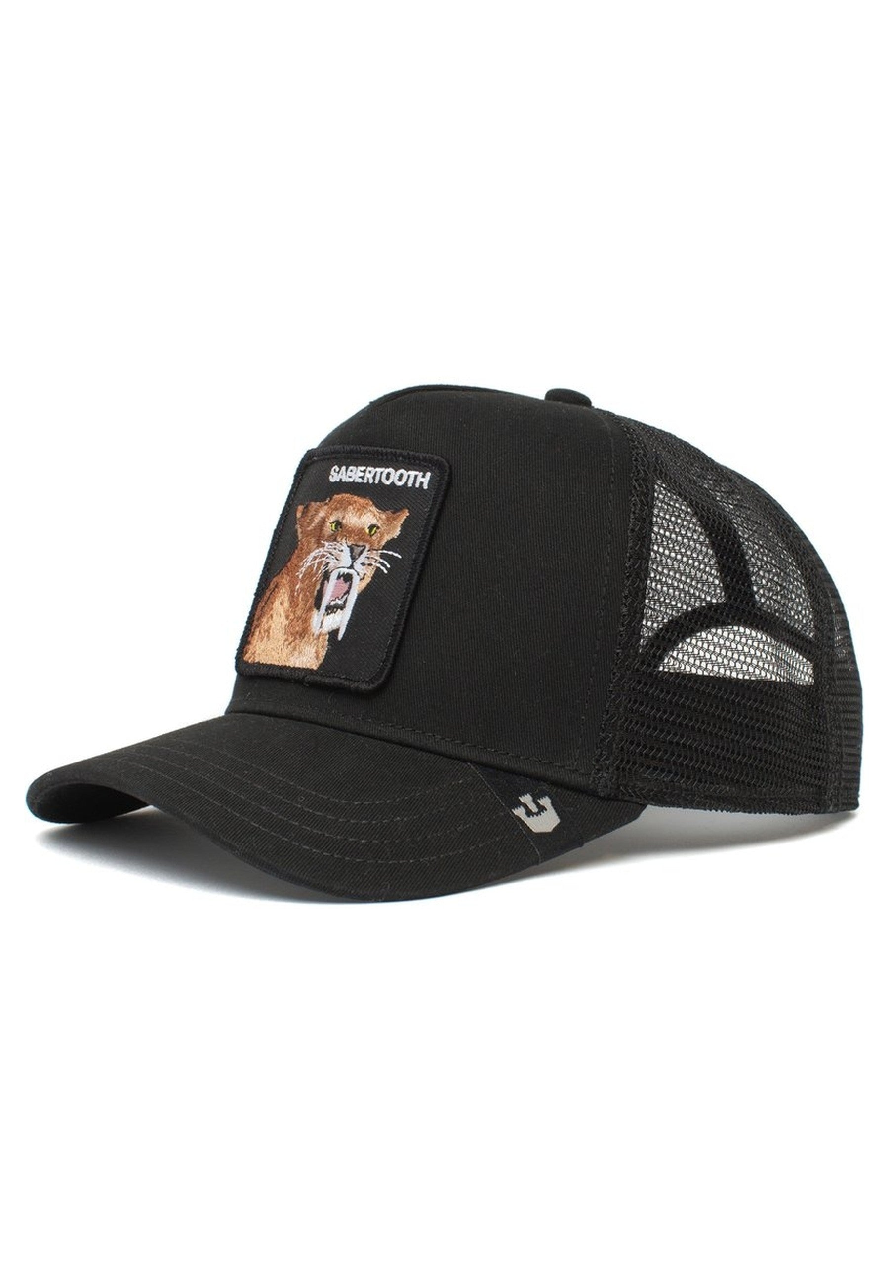 GORRA GOORIN BROS NEGRA JAGUAR THE SABERTOOTH