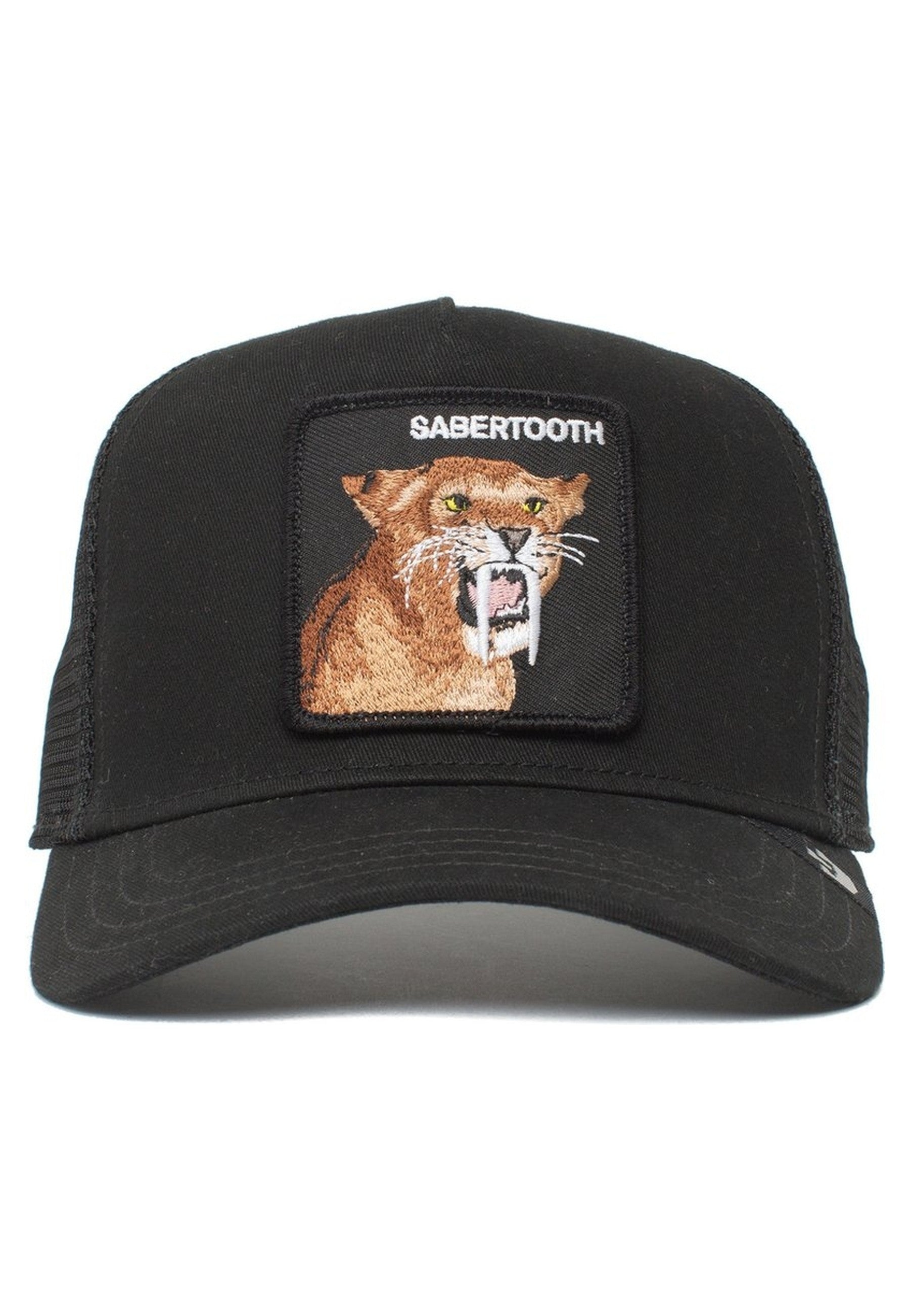 GORRA GOORIN BROS NEGRA JAGUAR THE SABERTOOTH