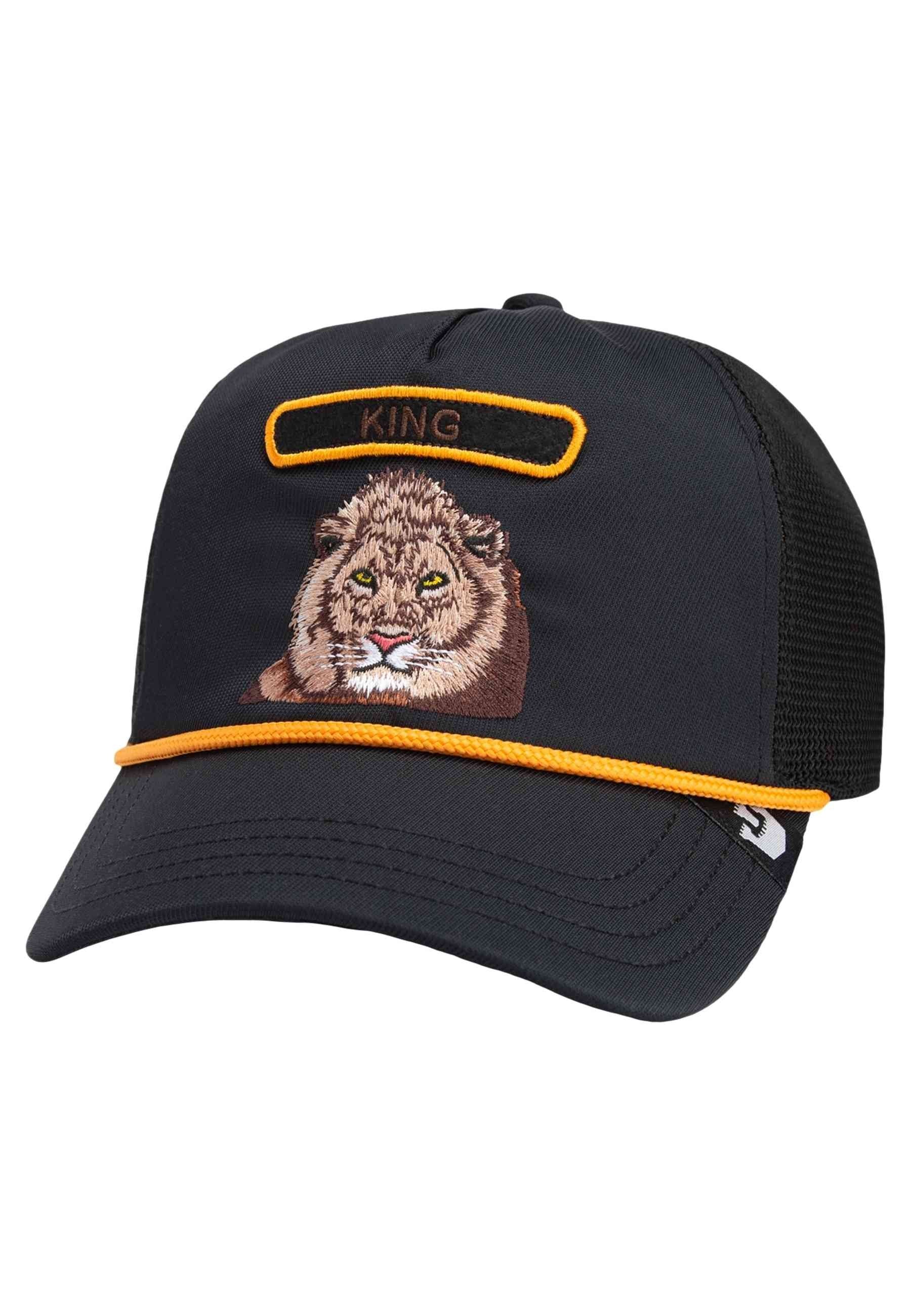 GORRA GOORIN BROS NEGRA LEON GB2 LION TRUCKER CAP