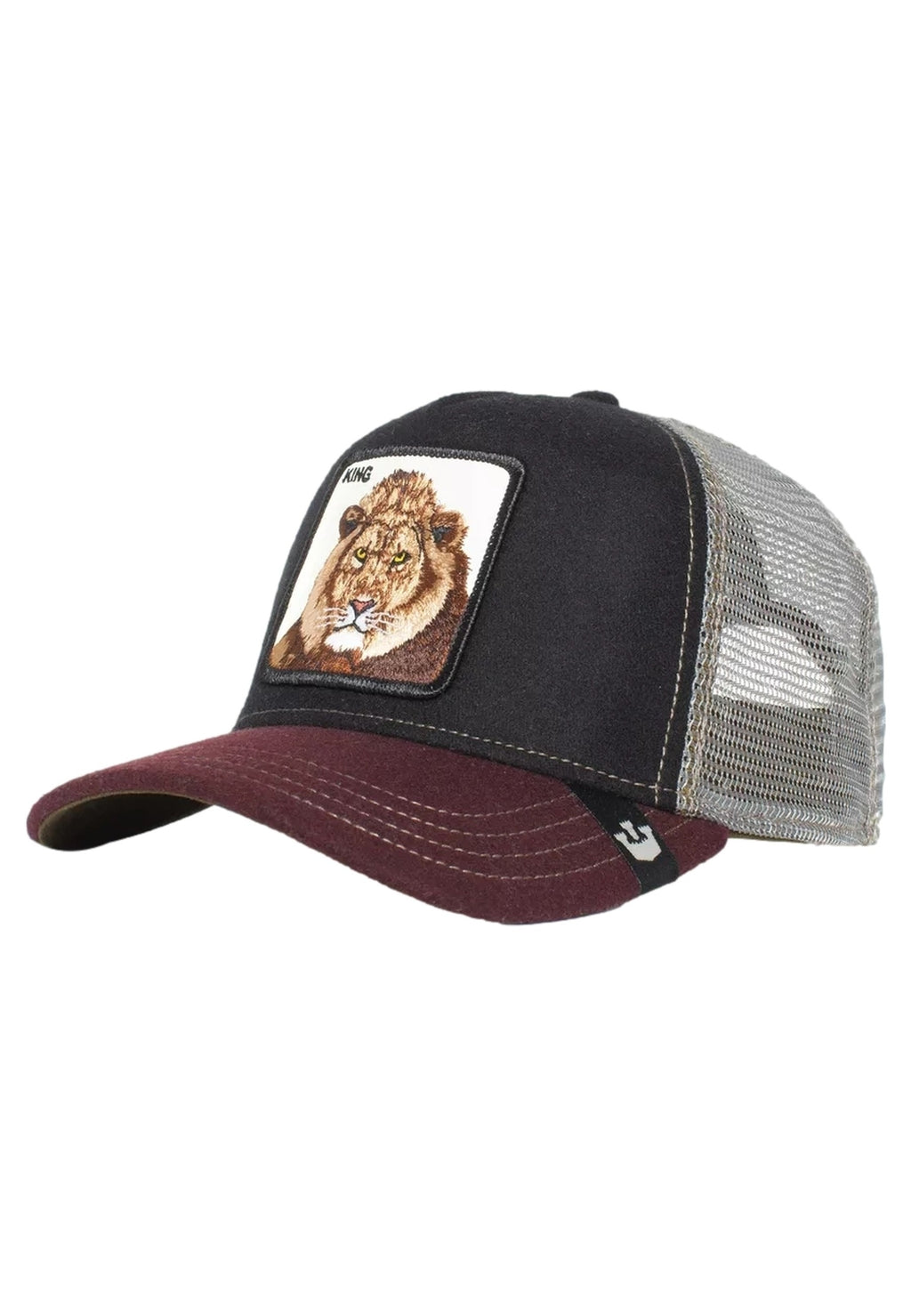 GORRA GOORIN BROS NEGRA PANA LEON CIRCWOOL OF LIFE TRUCKER CAP