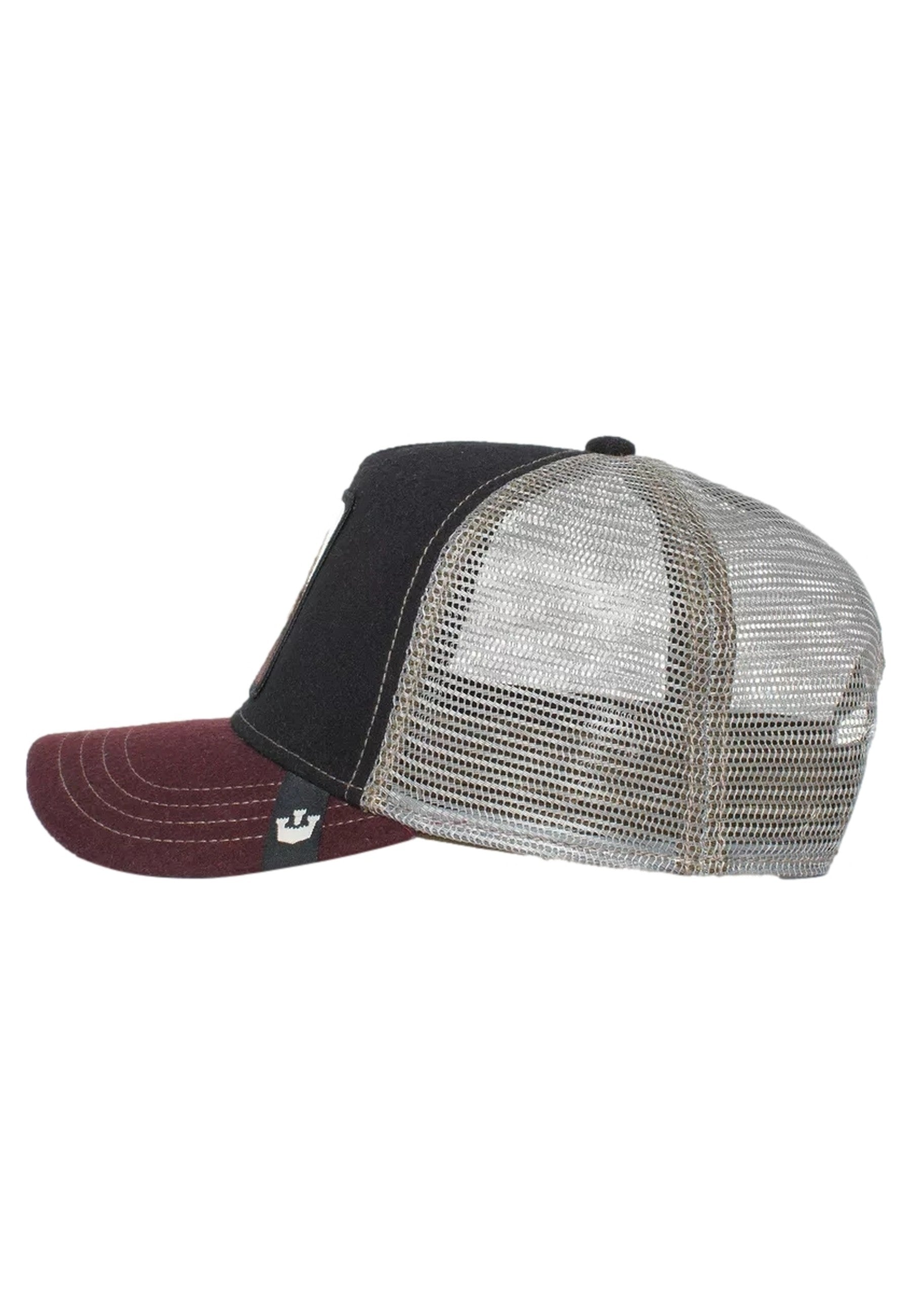 GORRA GOORIN BROS NEGRA PANA LEON CIRCWOOL OF LIFE TRUCKER CAP