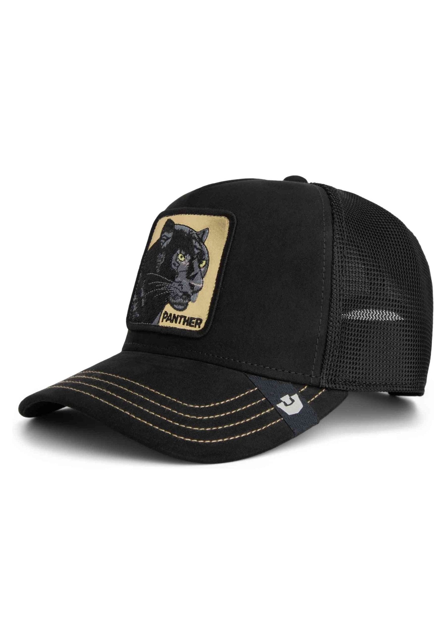 GORRA GOORIN BROS NEGRA PANTERA GOLDEN PANTHER TRUCKER CAP - AREA ZERO