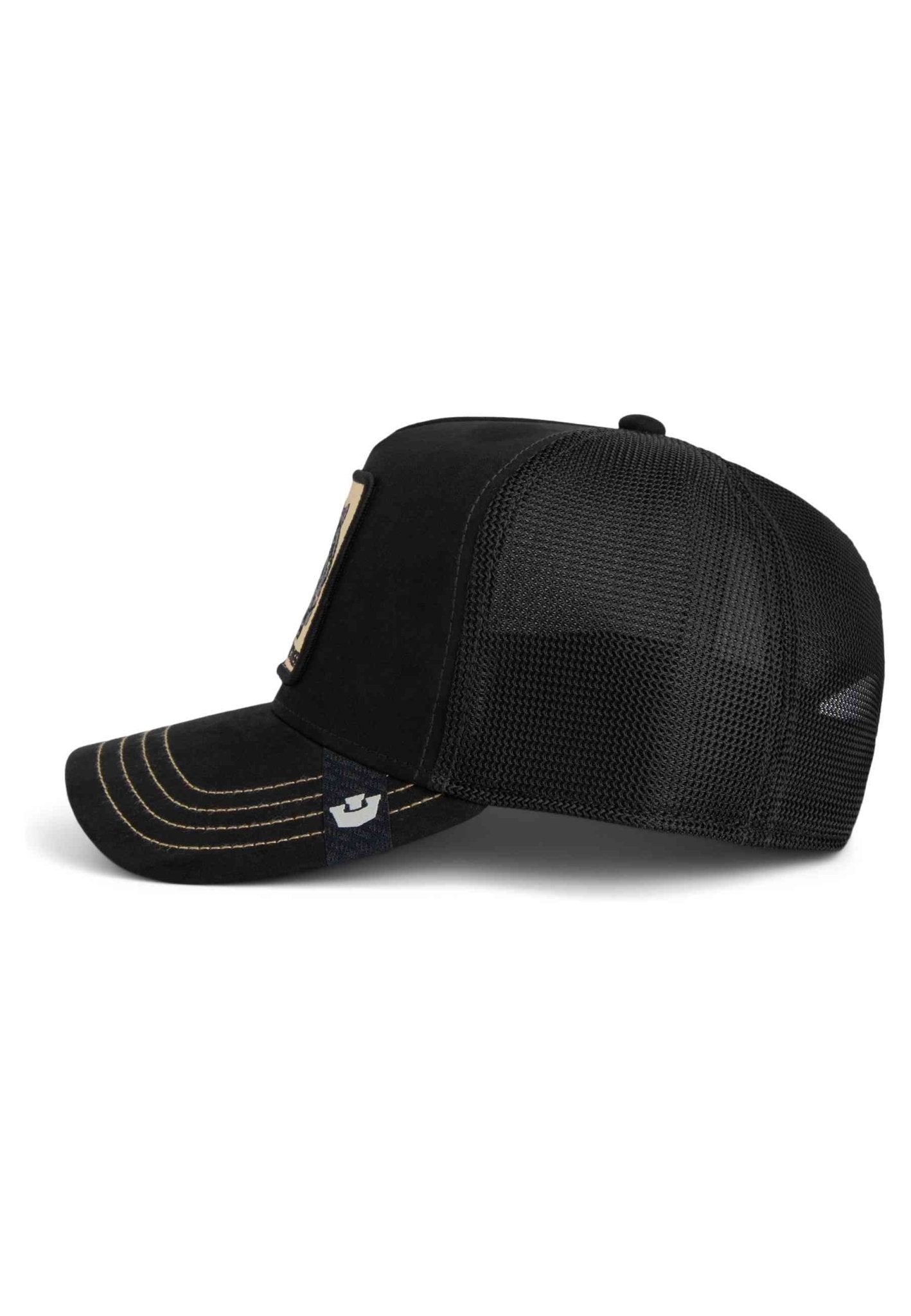 GORRA GOORIN BROS NEGRA PANTERA GOLDEN PANTHER TRUCKER CAP - AREA ZERO