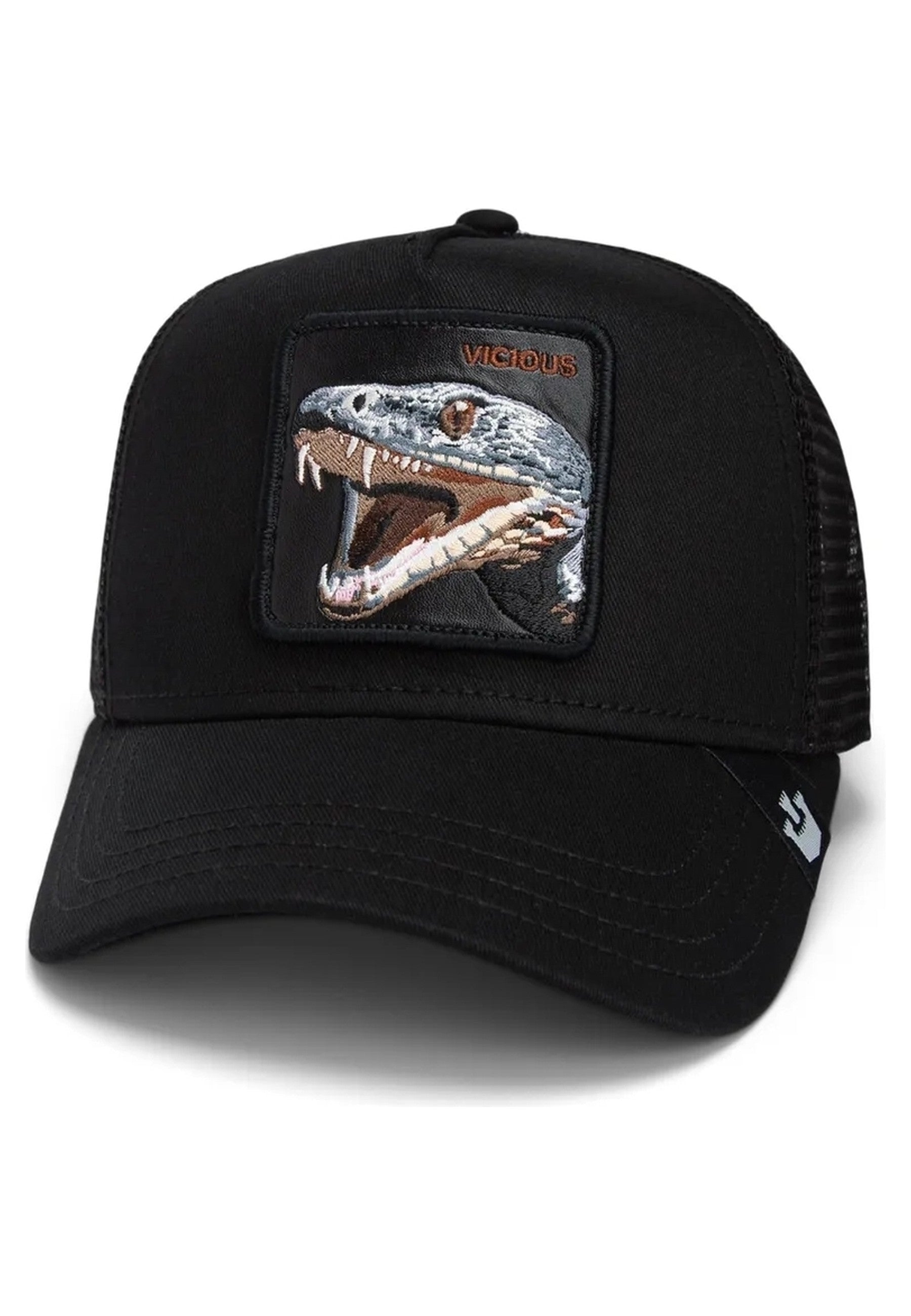 GORRA GOORIN BROS NEGRA SERPIENTE VICIOUS TRUCKER CAP