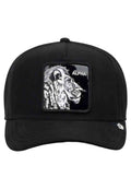 GORRA GOORIN BROS NEGRA SUEDE BLACK OUT LION TRUCKER CAP