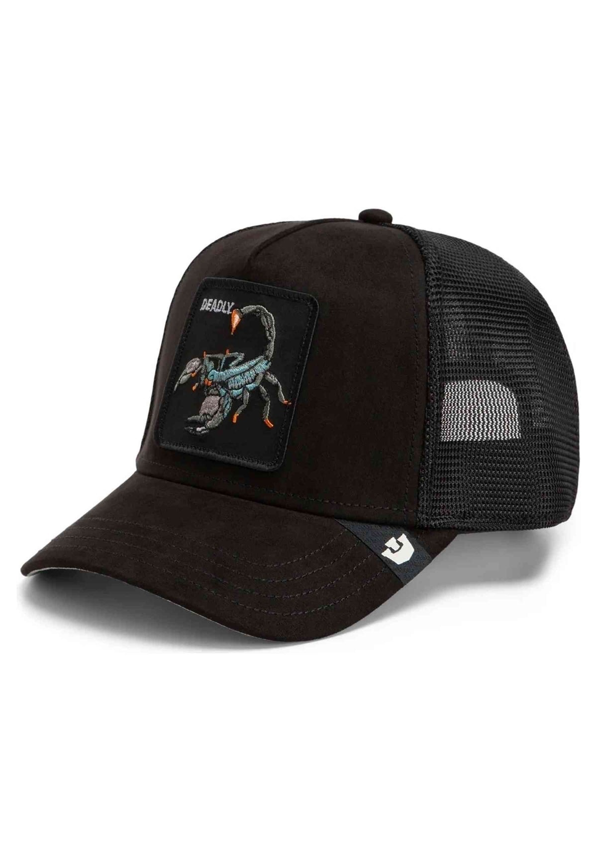 GORRA GOORIN BROS NEGRA SUEDE SCORPION TRUCKER CAP