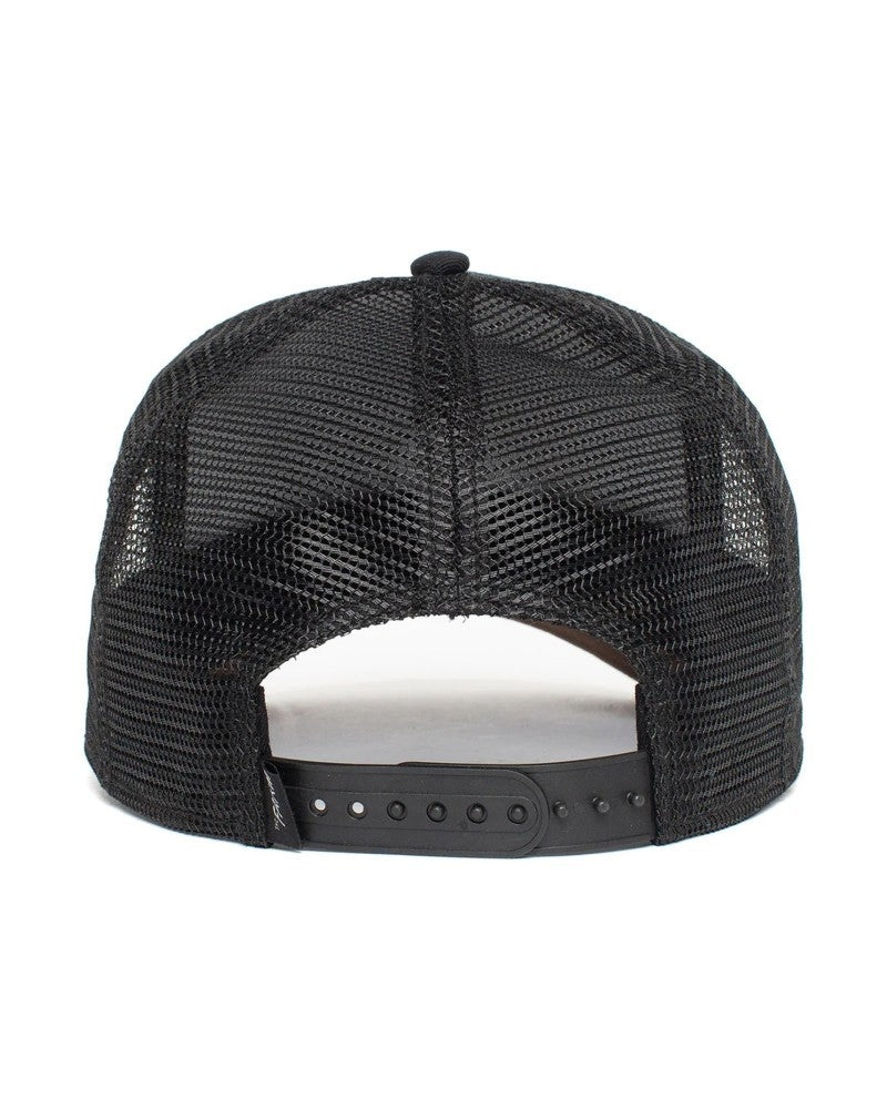 GORRA GOORIN BROS NEGRA THE FOX ZORRO TRUCKER - AREA ZERO