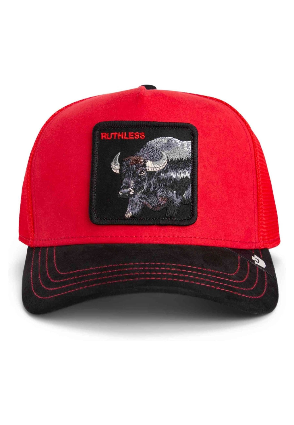 GORRA GOORIN BROS ROJA BUFALO SUEDE BUFFALO TRUCKER CAP - AREA ZERO