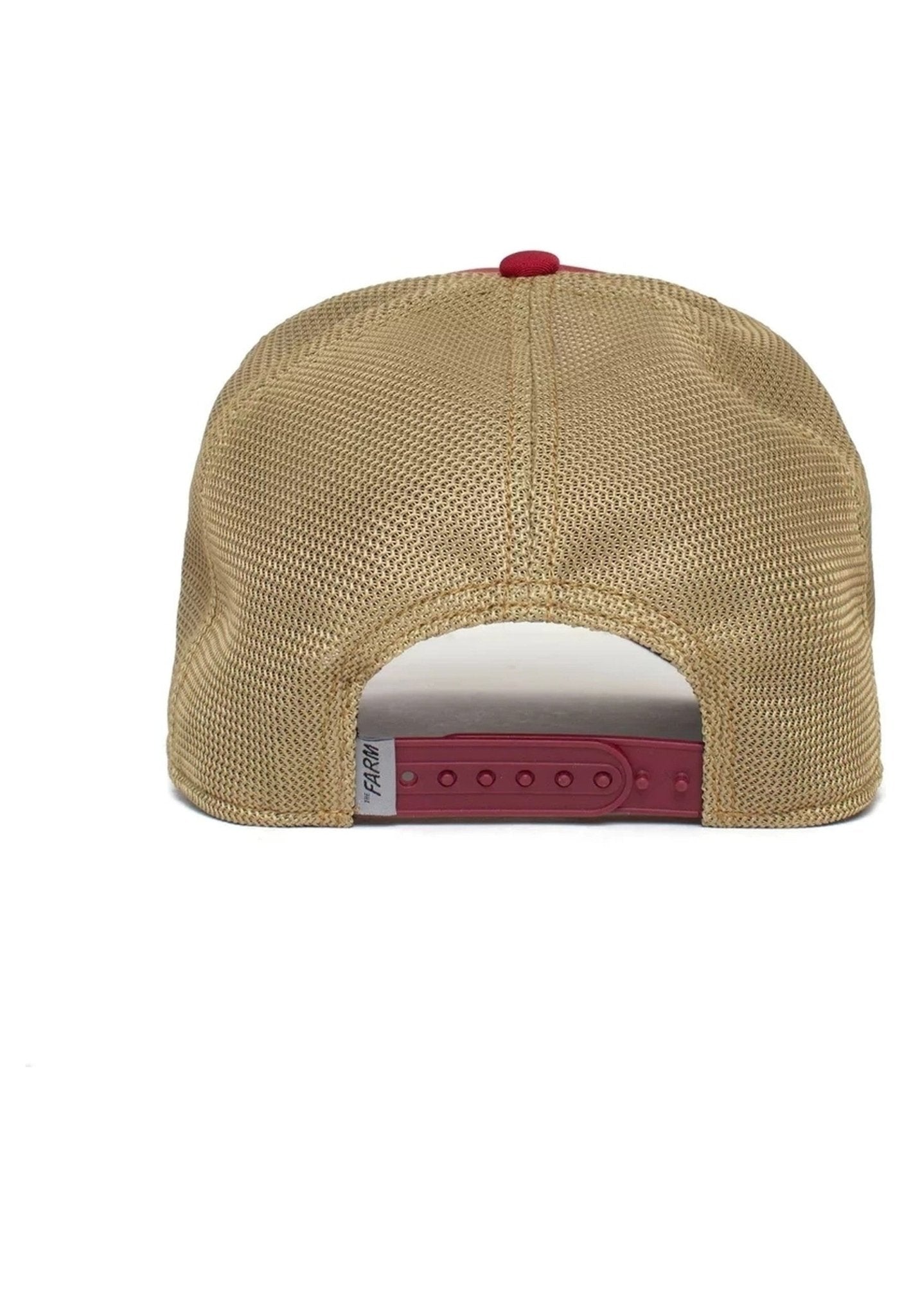 GORRA GOORIN BROS ROJA CONEJO JACKED CASINO TRUCKER CAP - AREA ZERO