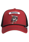 GORRA GOORIN BROS TORO RAGING BULL TRUCKER ROJA