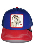 GORRA GOORIN BROS CABRA HIM GOAT TRUCKER ROYAL