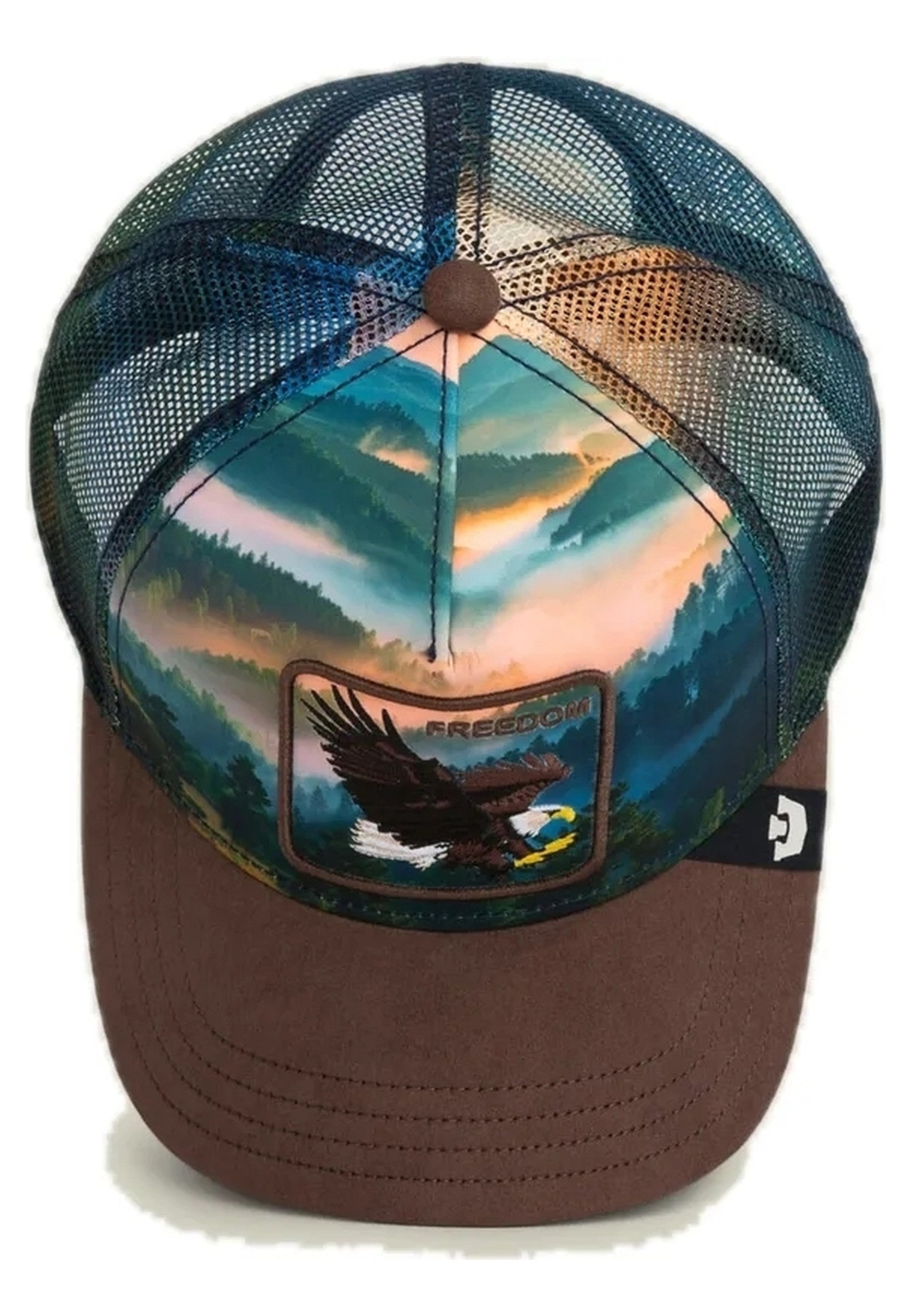 GORRA GOORIN BROS SUBLIMADA AGUILA EAGLE IN THE ELEMENT TRUCKER CAP
