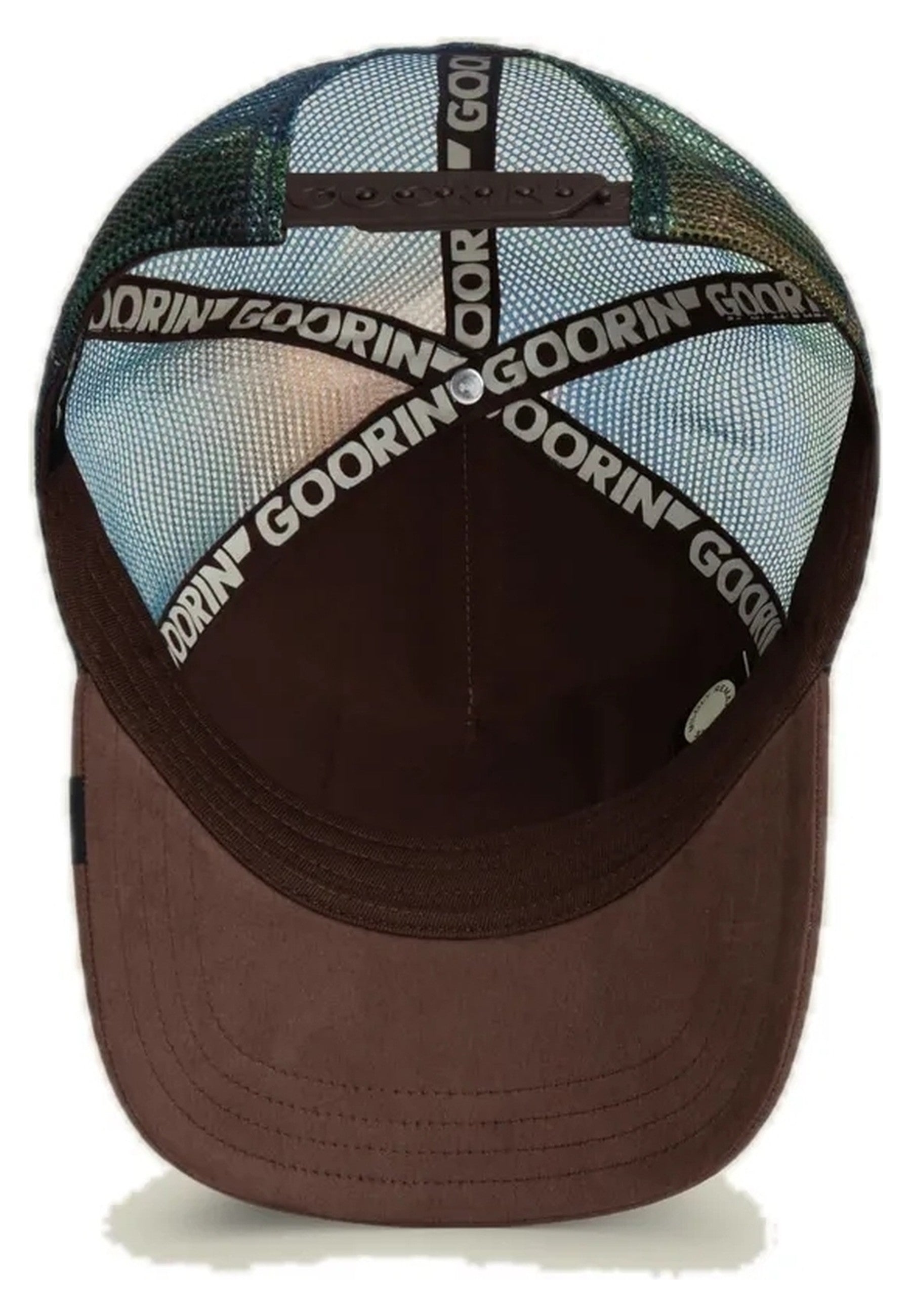 GORRA GOORIN BROS SUBLIMADA AGUILA EAGLE IN THE ELEMENT TRUCKER CAP