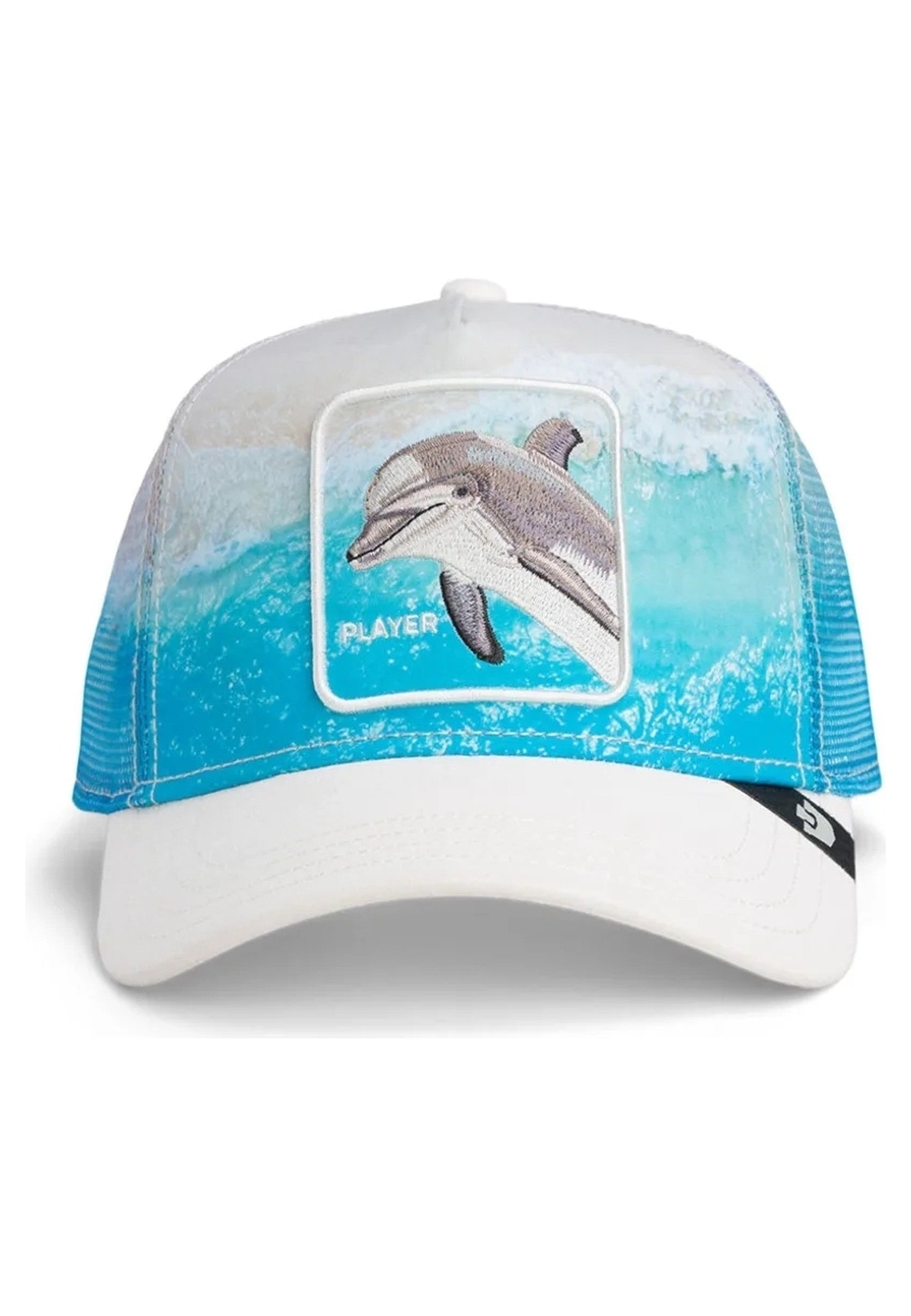GORRA GOORIN BROS SUBLIMADA DELFIN DOLPHIN IN THE ELEMENT TRUCKER CAP
