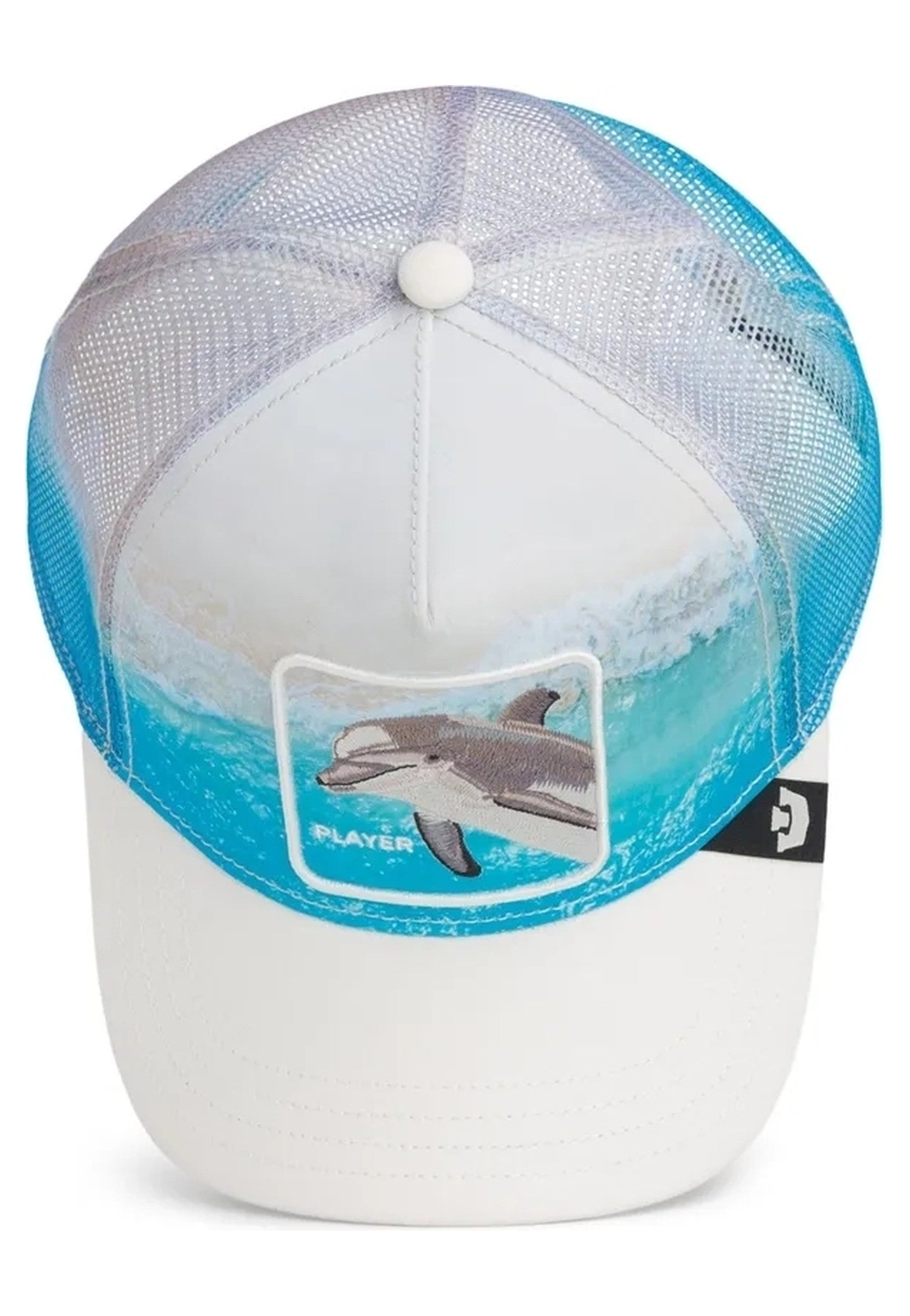 GORRA GOORIN BROS SUBLIMADA DELFIN DOLPHIN IN THE ELEMENT TRUCKER CAP