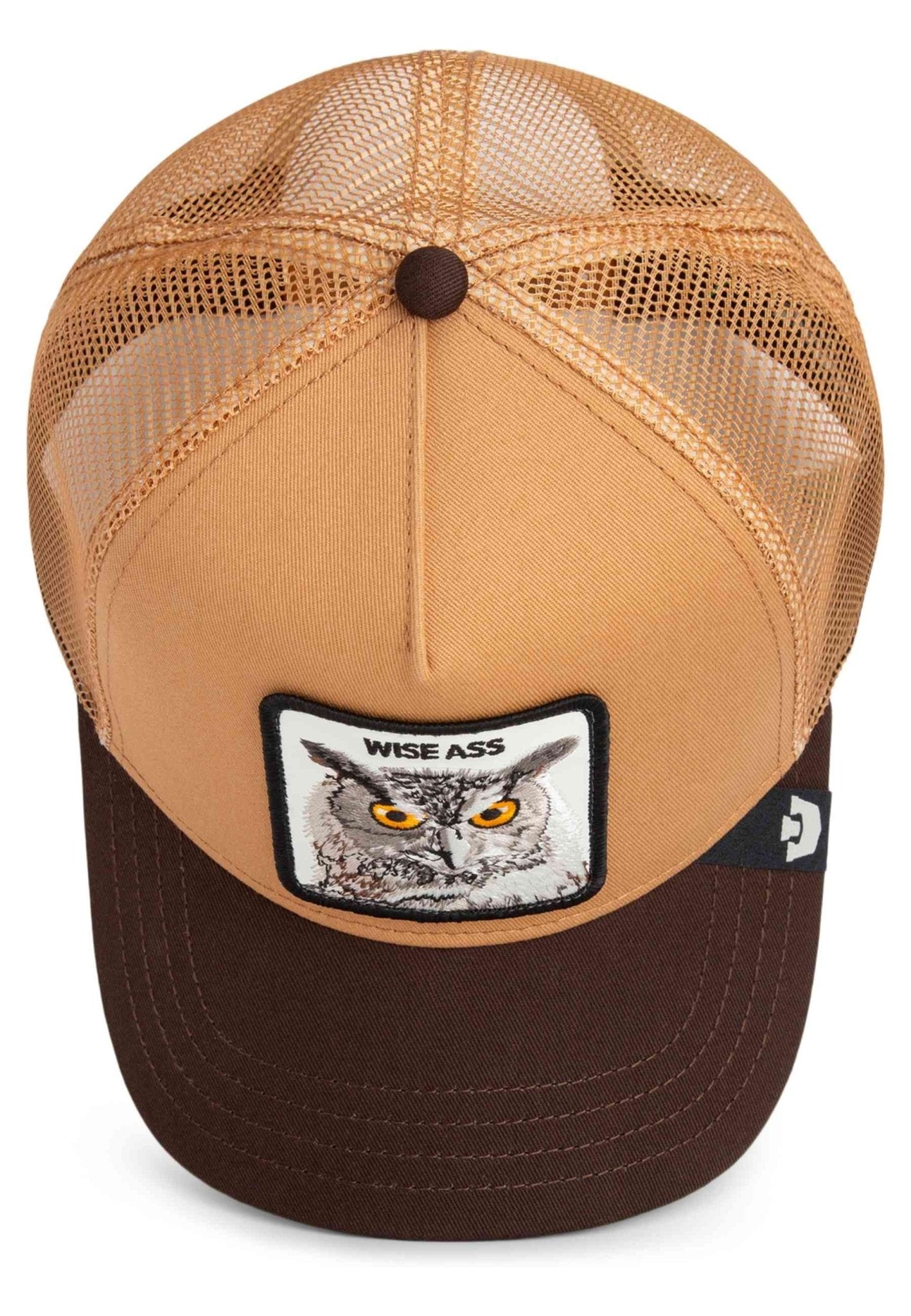 GORRA GOORIN BROS TOSTADA BUHO WISE ASS TRUCKER CAP - AREA ZERO