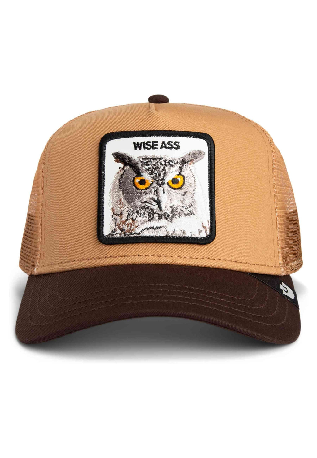 GORRA GOORIN BROS TOSTADA BUHO WISE ASS TRUCKER CAP