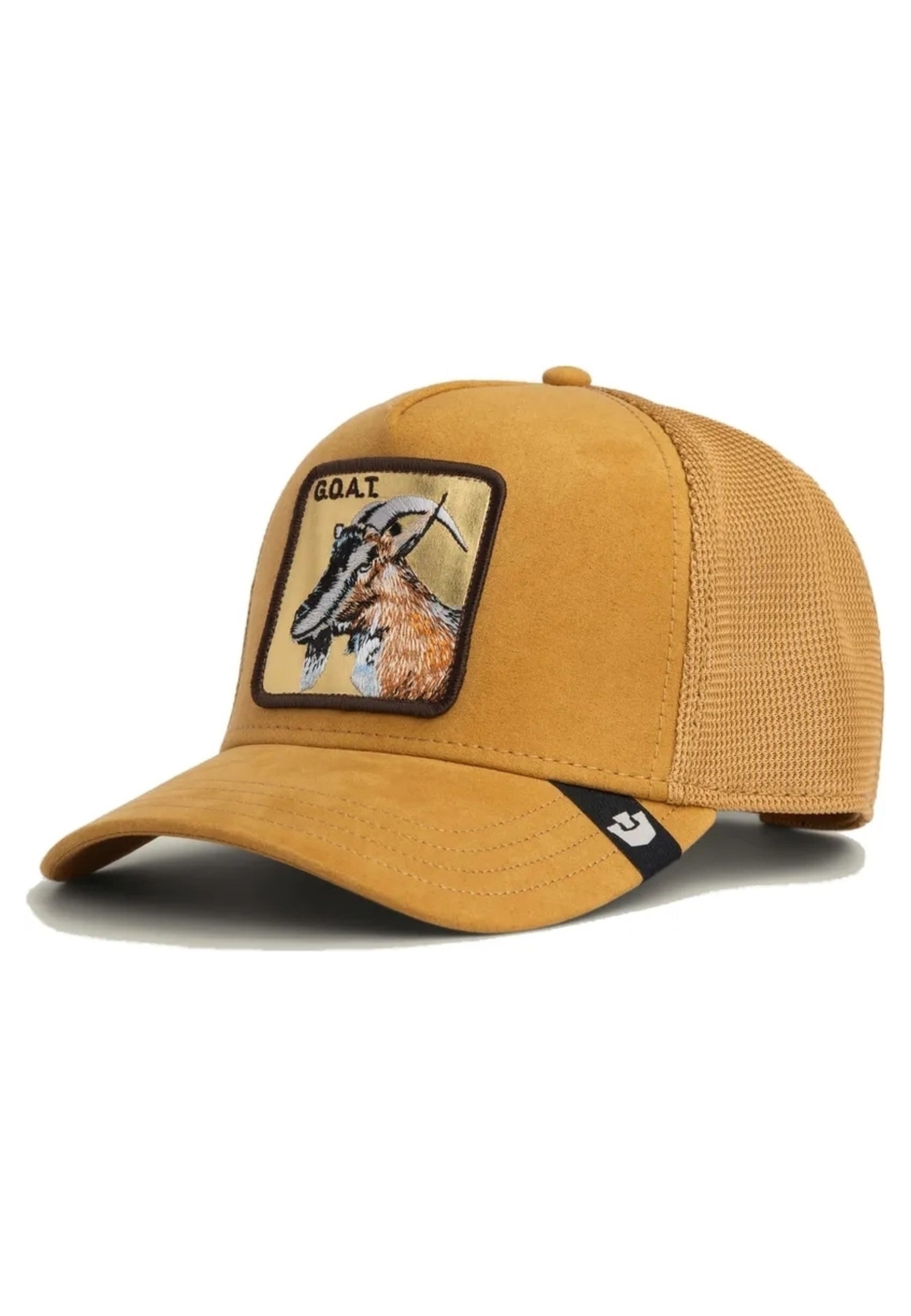GORRA GOORIN BROS TOSTADA CABRA GOLDEN GOAT TRUCKER CAP