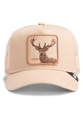 GORRA GOORIN BROS CIERVO STAG TRUCKER TOSTADA