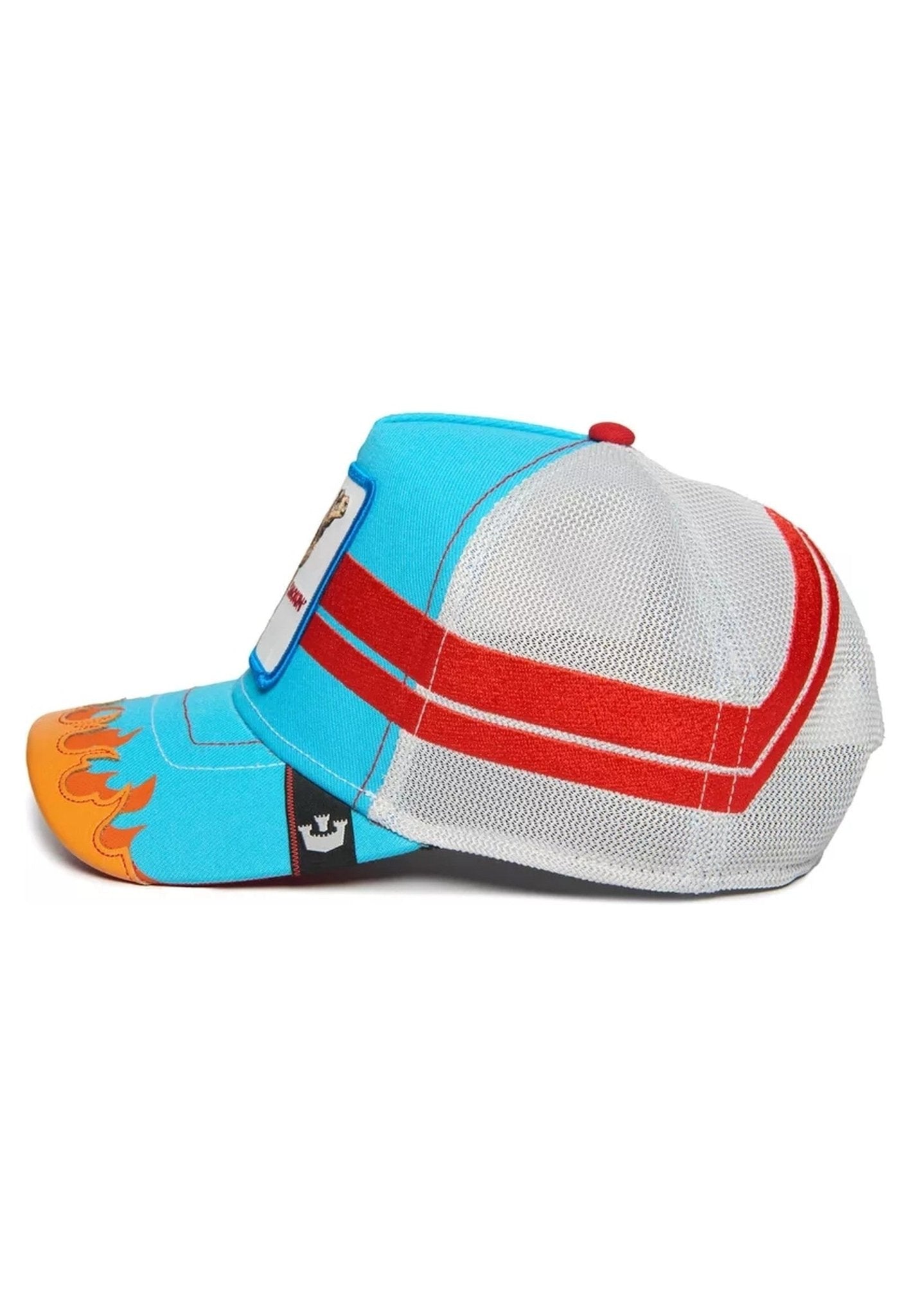 GORRA GOORIN BROS TURQUESA CAMELLO SOMEBODY STOP ME TRUCKER CAP - AREA ZERO