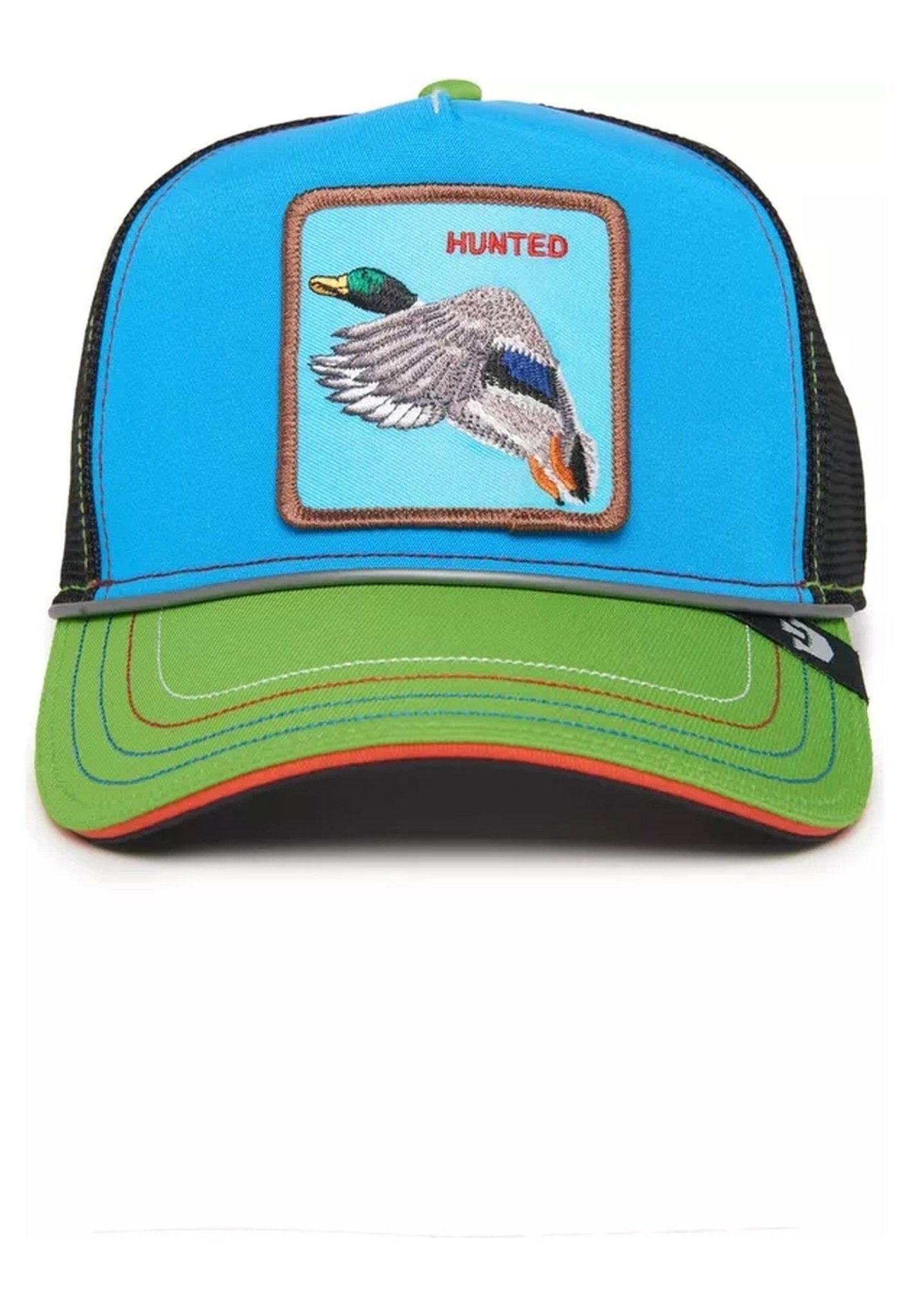 GORRA GOORIN BROS TURQUESA PATO GET THE ZAPPER TRUCKER CAP - AREA ZERO