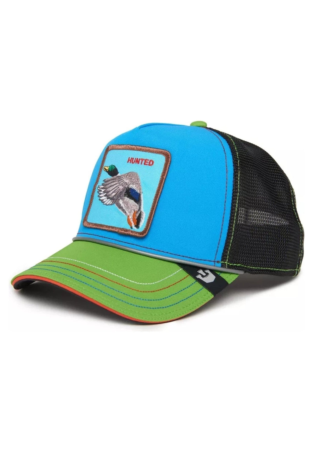 GORRA GOORIN BROS TURQUESA PATO GET THE ZAPPER TRUCKER CAP - AREA ZERO