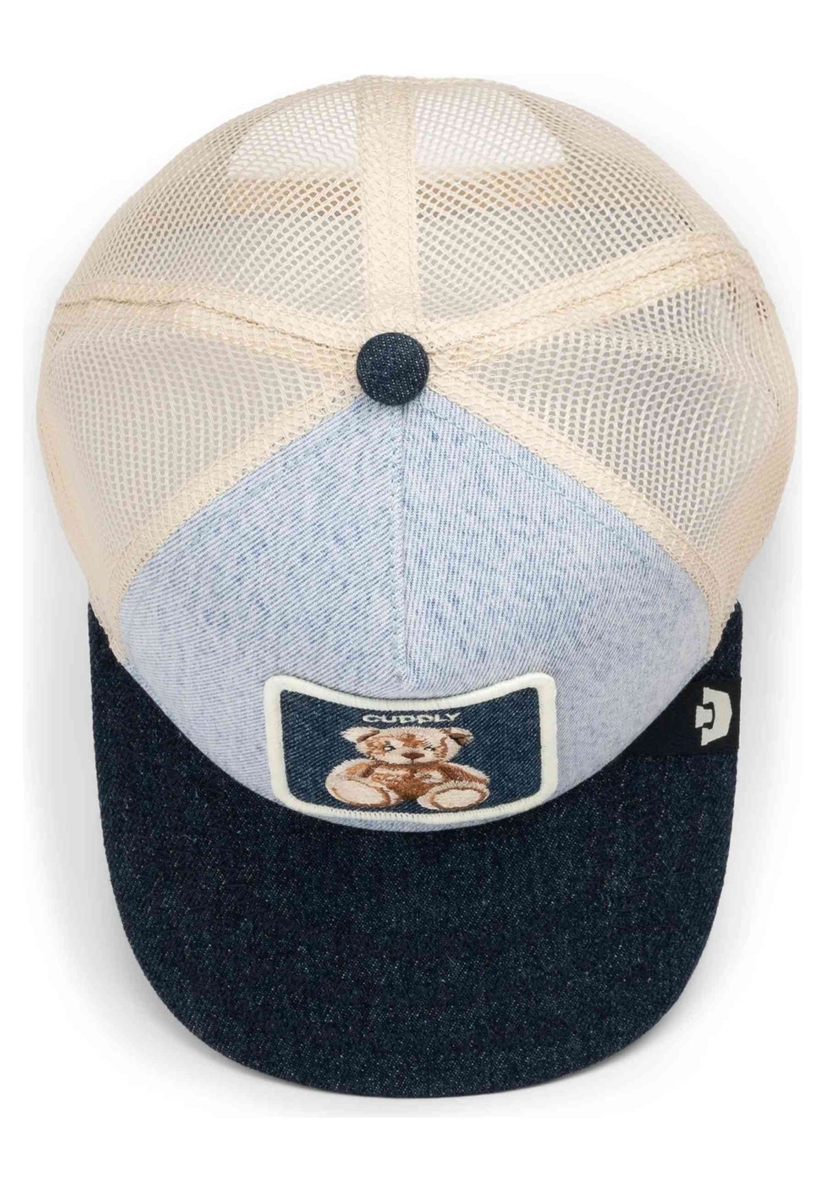GORRA GOORIN BROS VAQUERA OSITO LIGHT DENIM CUDDLY TRUCKER CAP