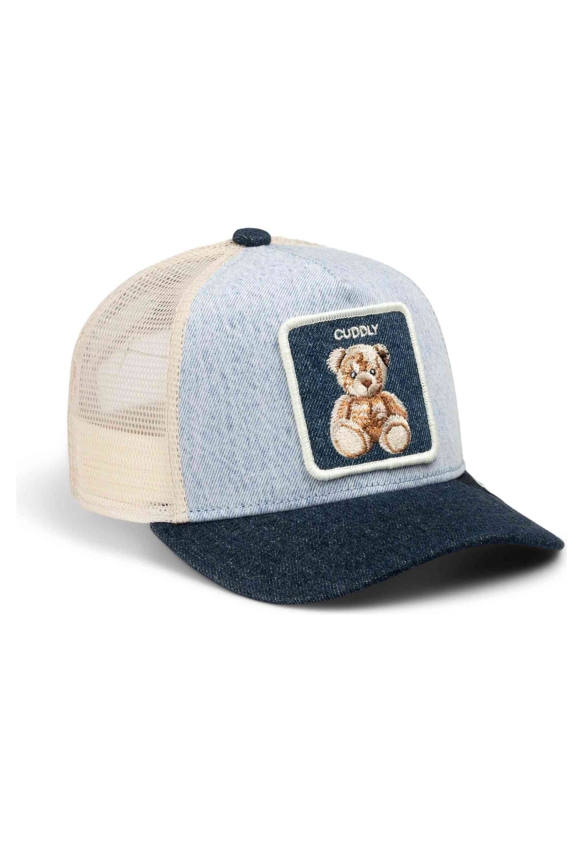 GORRA GOORIN BROS VAQUERA OSITO LIGHT DENIM CUDDLY TRUCKER CAP