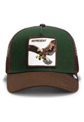 GORRA GOORIN BROS VERDE AGUILA REPRESENT EAGLE TRUCKER CAP