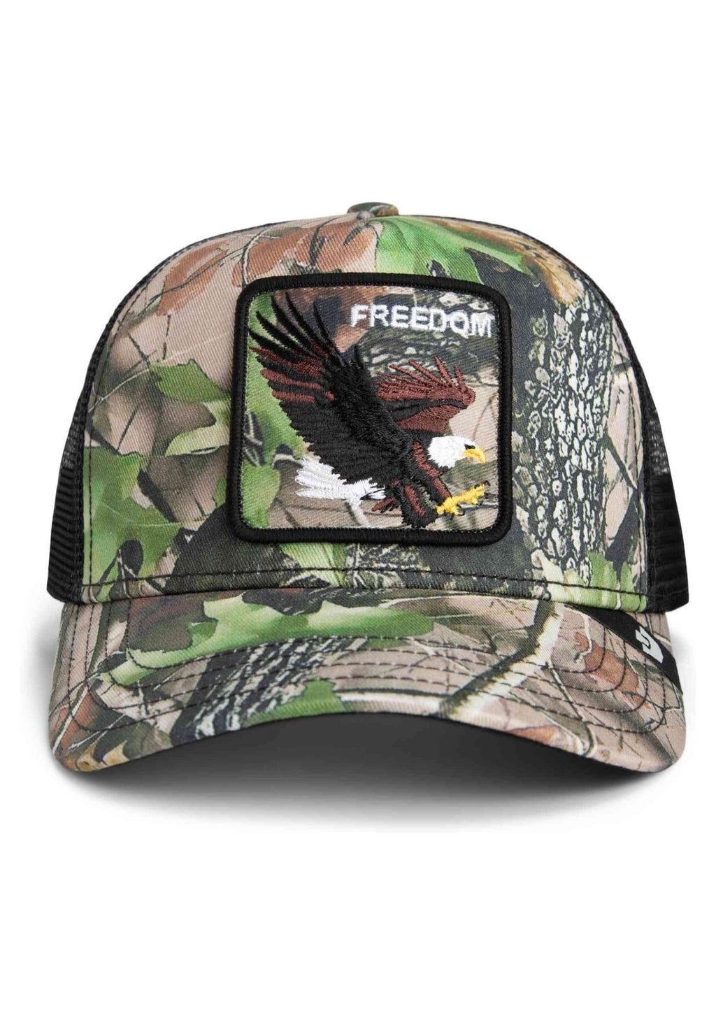 GORRA GOORIN BROS VERDE CAMUFLAJE AGUILA CAMOUFLAGE EAGLE TRUCKER CAP - AREA ZERO