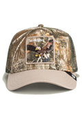 GORRA GOORIN BROS AGUILA REALTREE EDGE REPRESENT EAGLE VERDE CAMUFLAJE