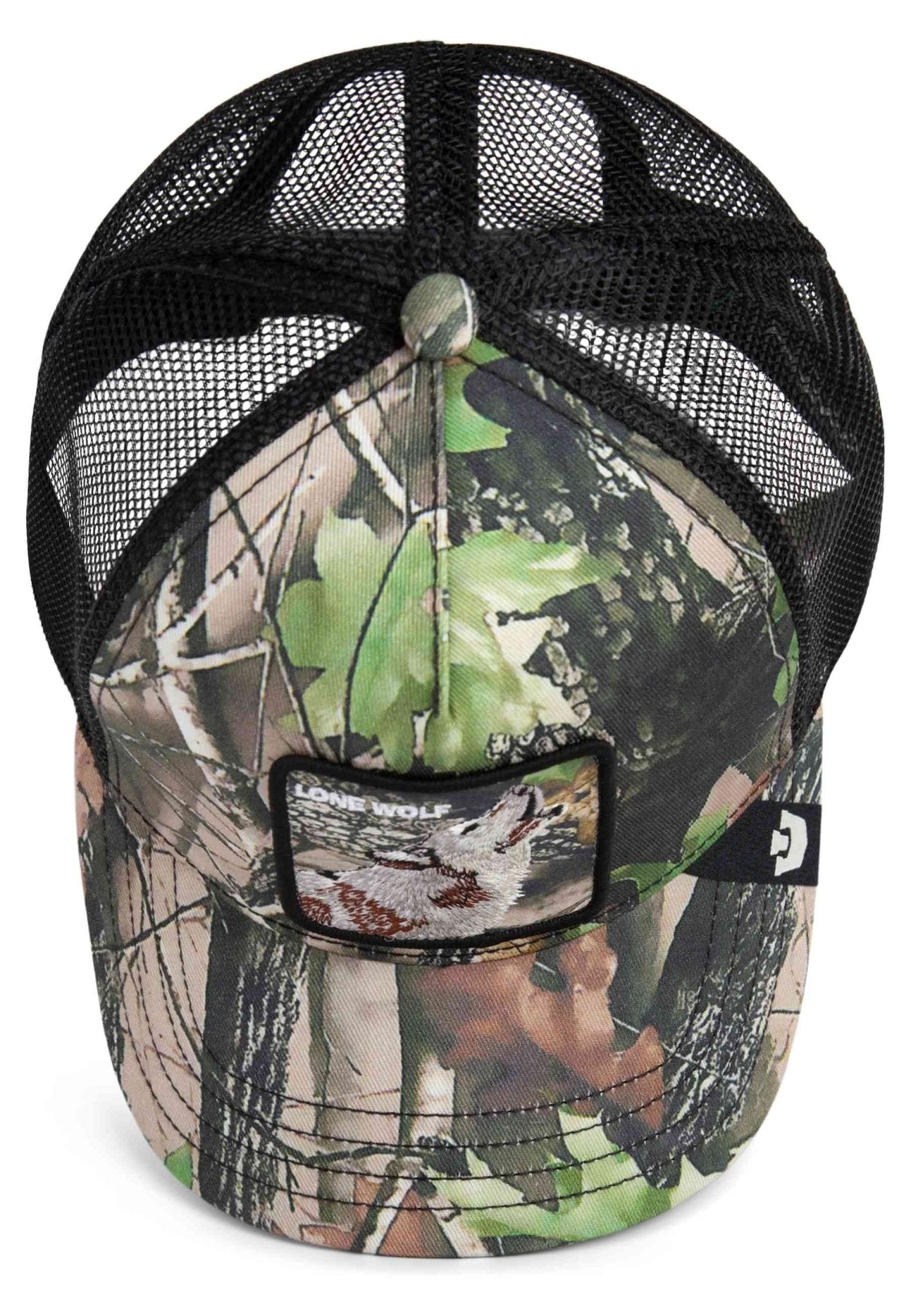 GORRA GOORIN BROS VERDE CAMUFLAJE LOBO CAMOUFLAGE LONE WOLFTRUCKER CAP - AREA ZERO