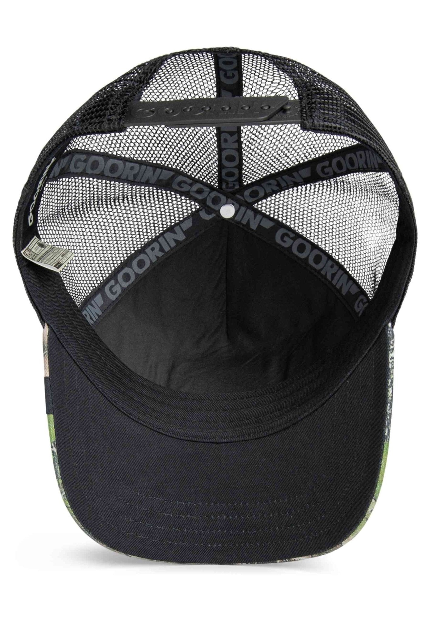 GORRA GOORIN BROS VERDE CAMUFLAJE PANTERA CAMOUFLAGE PANTHER TRUCKER CAP - AREA ZERO