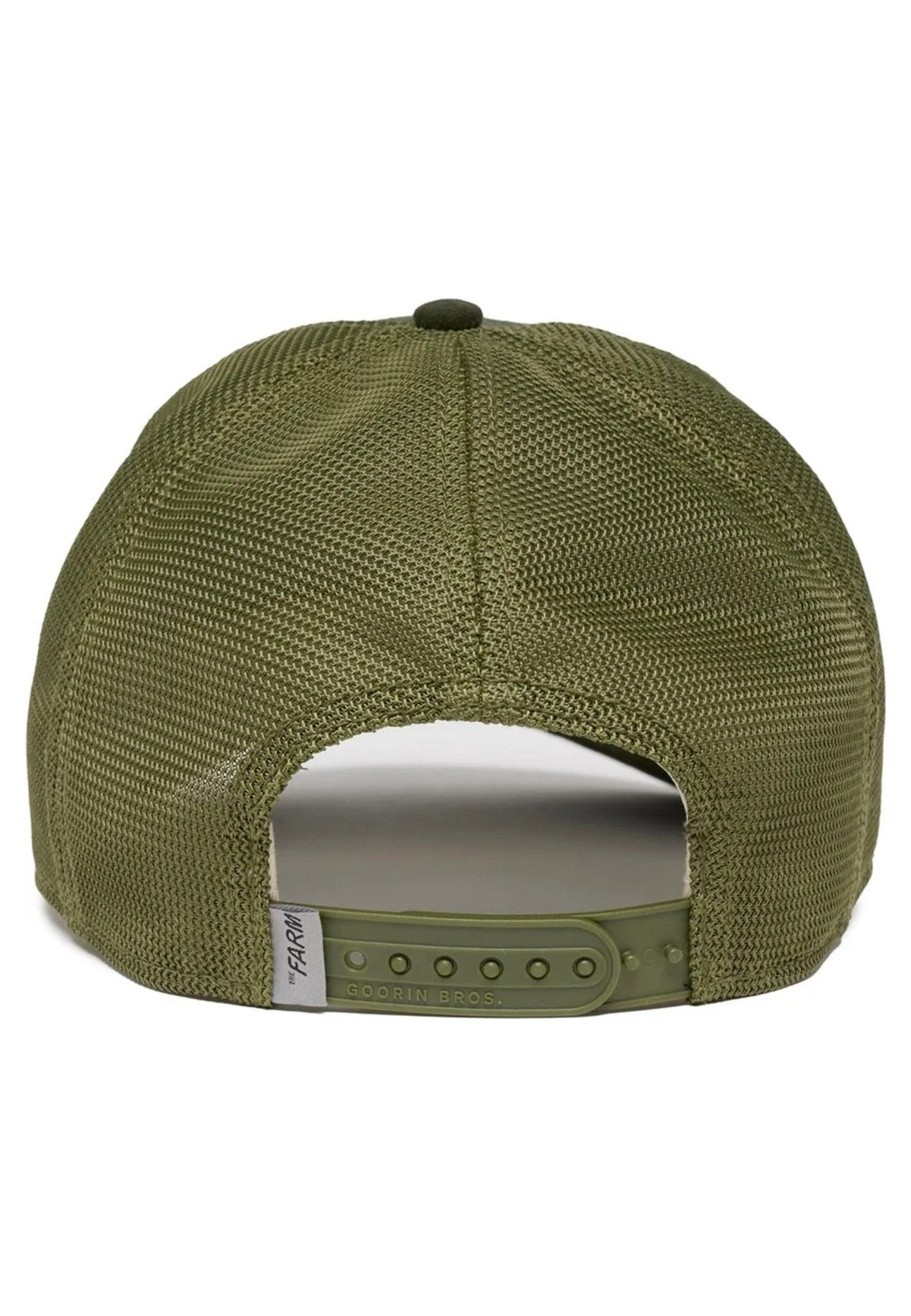 GORRA GOORIN BROS VERDE CERDO THE SUEDE TRUCKER CAP - AREA ZERO